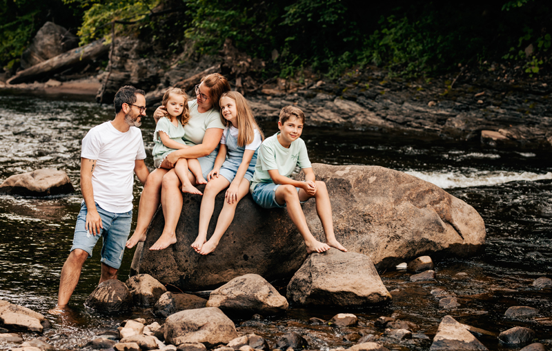 Famille rivière Québec